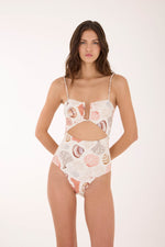 Load image into Gallery viewer, Sea Garden Braid Antonia One Piece