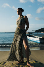 Load image into Gallery viewer, Eli Green Skirt