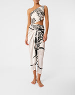 Load image into Gallery viewer, Taylor Marea White Sarong