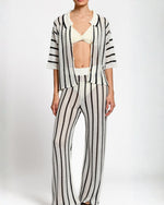 Load image into Gallery viewer, Siro Green Pants Knitted Pants