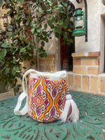 Load image into Gallery viewer, Mochila Tapizada Naranja