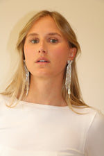 Load image into Gallery viewer, Silver Outlaw Earrings