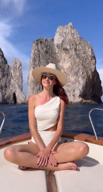 Load image into Gallery viewer, Diana Off White One Piece