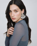 Load image into Gallery viewer, Earrings Indra Silver