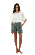 Load image into Gallery viewer, Eco White Clip t-shirt