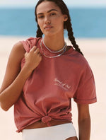 Load image into Gallery viewer, El Sol Rose Oversize T-shirt