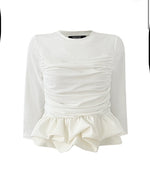 Load image into Gallery viewer, Eva Natural Blouse