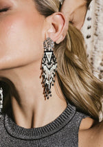 Load image into Gallery viewer, Night Earrings