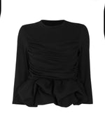 Load image into Gallery viewer, Eva Black Blouse