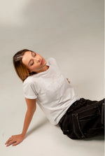 Load image into Gallery viewer, Love more darling Embroidered t-shirt