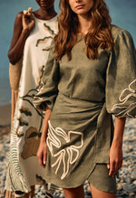 Load image into Gallery viewer, Mini Samoa Skirt Olive