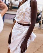 Load image into Gallery viewer, Samoa Natural Skirt