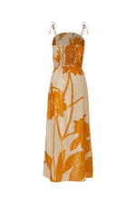 Load image into Gallery viewer, Ariza Mustard Dress