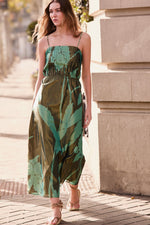 Load image into Gallery viewer, Ariza Green Dress