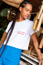 Load image into Gallery viewer, Puro Amor, Amor Puro Embroidered t-shirt