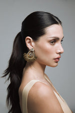 Load image into Gallery viewer, Earrings Indra Dorada