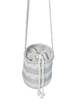 Load image into Gallery viewer, Caribeña Wayuu Silver Mochila