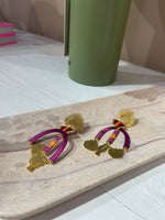 Load image into Gallery viewer, Charms Hoops Earrings