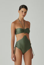 Load image into Gallery viewer, Elena Olive One Piece