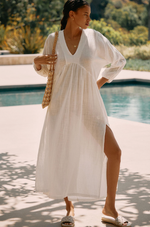 Load image into Gallery viewer, Off White Easy Dress
