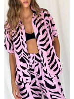Load image into Gallery viewer, Orchid Stripes Twyla Shirt