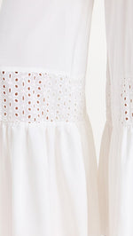 Load image into Gallery viewer, Mixed Eyelet Pants - Ivory