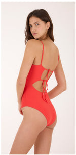 Load image into Gallery viewer, Sunny Red Ícaro One Piece