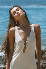 Load image into Gallery viewer, Ivory Maxi Dress
