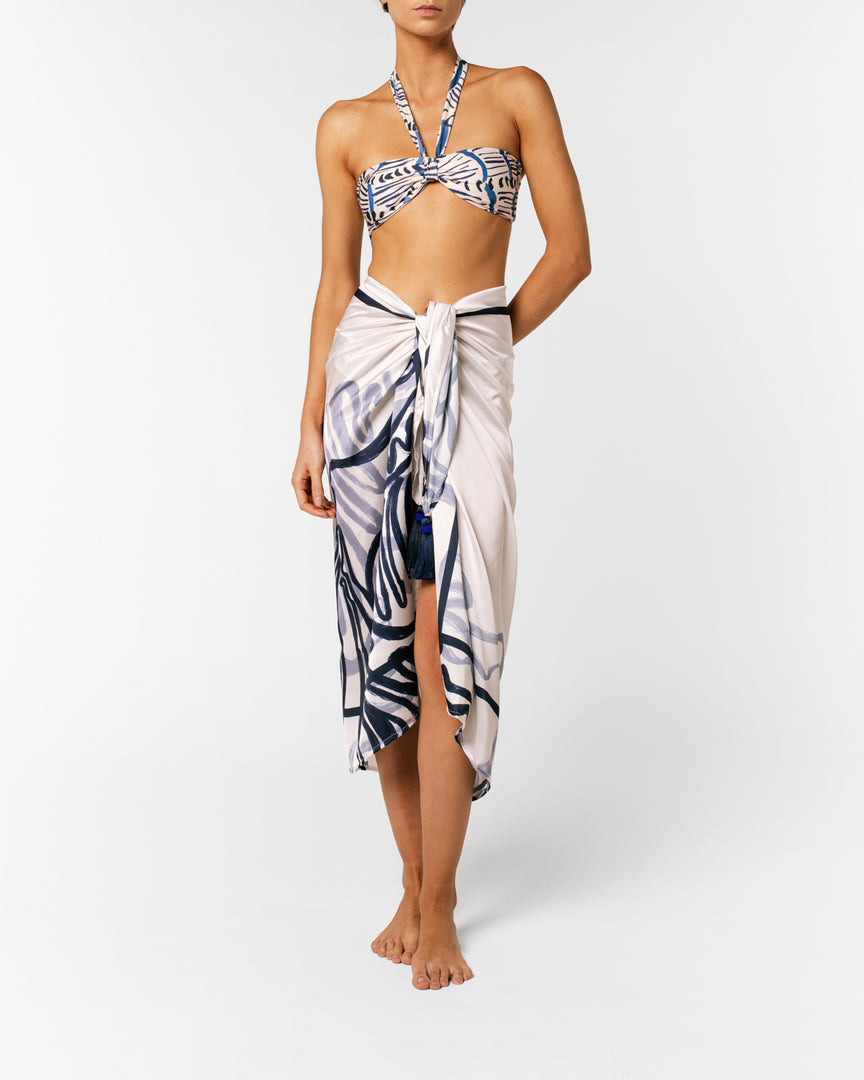 Taylor Marea Blue Sarong