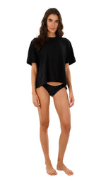 Load image into Gallery viewer, Black Well Sung Oversize t-shirt
