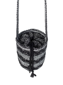 Caribeña Wayuu Black Mochila