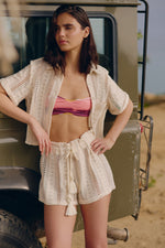 Load image into Gallery viewer, Irene Tapioca Shorts - Ivory
