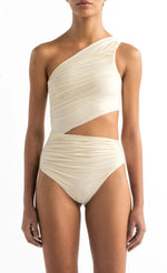 Load image into Gallery viewer, Diana Off White One Piece
