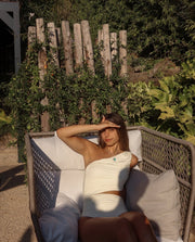 Diana Off White One Piece