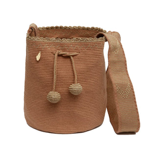 Iconic M Bag Wayuu Mochila - Rosewood