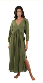 Load image into Gallery viewer, Clover Green Easy Dress
