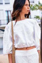 Load image into Gallery viewer, Amatista Blouse White
