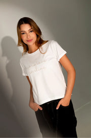 Love more darling Embroidered t-shirt