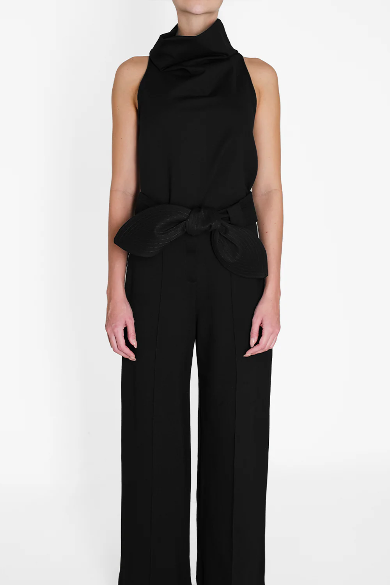 Noche de Lirios Black Blouse