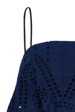 Load image into Gallery viewer, Crop Top Lunel Blouse - Black