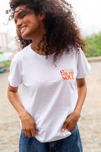 Load image into Gallery viewer, Cumbia for the soul Embroidered t-shirt