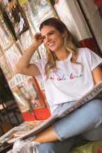 Load image into Gallery viewer, A la Colombiana Embroidered t-shirt
