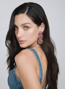 Earrings Dalia Fuxia
