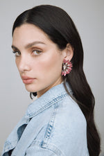 Load image into Gallery viewer, Earrings Serena Fuxia
