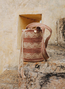 Caribeña Wayuu Copper Mochila