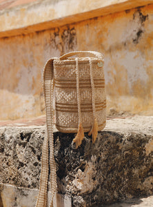 Caribeña Wayuu Gold Mochila