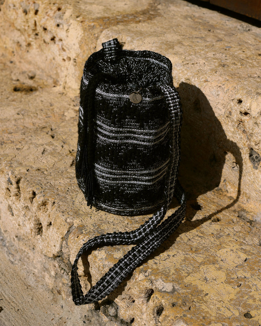 Caribeña Wayuu Black Mochila