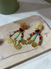 Charms Hoops Earrings