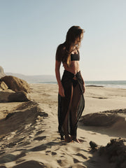 Perla Pareo / Sarong - Black