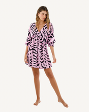 Load image into Gallery viewer, Orchid Stripes Calla Dress
